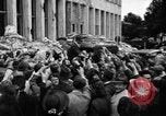 Image of German newspaper distribution Cologne Germany, 1945, second 46 stock footage video 65675056413