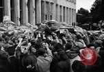 Image of German newspaper distribution Cologne Germany, 1945, second 47 stock footage video 65675056413