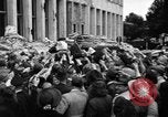 Image of German newspaper distribution Cologne Germany, 1945, second 48 stock footage video 65675056413