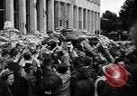Image of German newspaper distribution Cologne Germany, 1945, second 50 stock footage video 65675056413