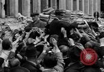 Image of German newspaper distribution Cologne Germany, 1945, second 52 stock footage video 65675056413