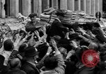 Image of German newspaper distribution Cologne Germany, 1945, second 53 stock footage video 65675056413