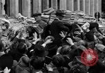 Image of German newspaper distribution Cologne Germany, 1945, second 56 stock footage video 65675056413