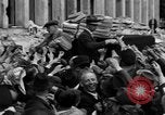 Image of German newspaper distribution Cologne Germany, 1945, second 58 stock footage video 65675056413