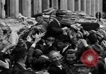 Image of German newspaper distribution Cologne Germany, 1945, second 59 stock footage video 65675056413