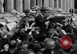 Image of German newspaper distribution Cologne Germany, 1945, second 60 stock footage video 65675056413