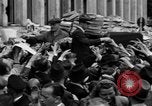 Image of German newspaper distribution Cologne Germany, 1945, second 61 stock footage video 65675056413
