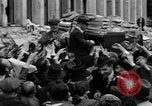 Image of German newspaper distribution Cologne Germany, 1945, second 62 stock footage video 65675056413