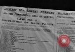 Image of Military Government notices Cologne Germany, 1945, second 26 stock footage video 65675056414
