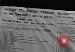 Image of Military Government notices Cologne Germany, 1945, second 27 stock footage video 65675056414