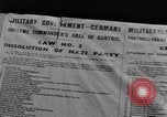 Image of Military Government notices Cologne Germany, 1945, second 28 stock footage video 65675056414