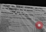 Image of Military Government notices Cologne Germany, 1945, second 29 stock footage video 65675056414
