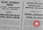 Image of Military Government notices Cologne Germany, 1945, second 50 stock footage video 65675056414