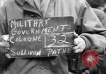 Image of newspaper Kolnischer Kurier Cologne Germany, 1945, second 3 stock footage video 65675056417