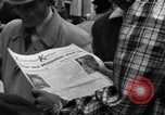 Image of newspaper Kolnischer Kurier Cologne Germany, 1945, second 17 stock footage video 65675056417