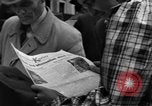 Image of newspaper Kolnischer Kurier Cologne Germany, 1945, second 19 stock footage video 65675056417