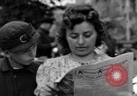 Image of newspaper Kolnischer Kurier Cologne Germany, 1945, second 47 stock footage video 65675056417
