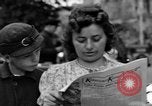 Image of newspaper Kolnischer Kurier Cologne Germany, 1945, second 49 stock footage video 65675056417