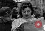 Image of newspaper Kolnischer Kurier Cologne Germany, 1945, second 51 stock footage video 65675056417
