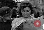 Image of newspaper Kolnischer Kurier Cologne Germany, 1945, second 54 stock footage video 65675056417