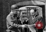 Image of wrecked German building Cologne Germany, 1945, second 57 stock footage video 65675056419