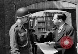 Image of wrecked German building Cologne Germany, 1945, second 58 stock footage video 65675056419