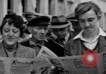 Image of newspaper Kolnischer Kurier Cologne Germany, 1945, second 4 stock footage video 65675056421