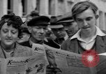 Image of newspaper Kolnischer Kurier Cologne Germany, 1945, second 6 stock footage video 65675056421