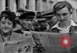 Image of newspaper Kolnischer Kurier Cologne Germany, 1945, second 7 stock footage video 65675056421