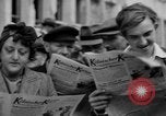 Image of newspaper Kolnischer Kurier Cologne Germany, 1945, second 10 stock footage video 65675056421