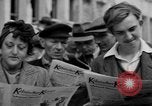 Image of newspaper Kolnischer Kurier Cologne Germany, 1945, second 11 stock footage video 65675056421