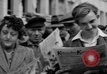 Image of newspaper Kolnischer Kurier Cologne Germany, 1945, second 13 stock footage video 65675056421