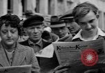 Image of newspaper Kolnischer Kurier Cologne Germany, 1945, second 15 stock footage video 65675056421