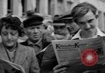 Image of newspaper Kolnischer Kurier Cologne Germany, 1945, second 16 stock footage video 65675056421