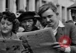 Image of newspaper Kolnischer Kurier Cologne Germany, 1945, second 19 stock footage video 65675056421