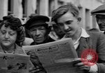 Image of newspaper Kolnischer Kurier Cologne Germany, 1945, second 20 stock footage video 65675056421