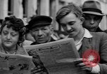 Image of newspaper Kolnischer Kurier Cologne Germany, 1945, second 21 stock footage video 65675056421