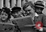 Image of newspaper Kolnischer Kurier Cologne Germany, 1945, second 22 stock footage video 65675056421