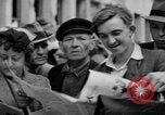 Image of newspaper Kolnischer Kurier Cologne Germany, 1945, second 26 stock footage video 65675056421