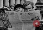 Image of newspaper Kolnischer Kurier Cologne Germany, 1945, second 27 stock footage video 65675056421