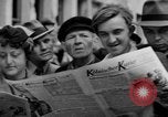 Image of newspaper Kolnischer Kurier Cologne Germany, 1945, second 28 stock footage video 65675056421