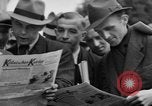 Image of newspaper Kolnischer Kurier Cologne Germany, 1945, second 38 stock footage video 65675056421