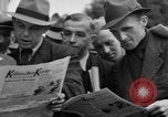 Image of newspaper Kolnischer Kurier Cologne Germany, 1945, second 40 stock footage video 65675056421