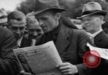 Image of newspaper Kolnischer Kurier Cologne Germany, 1945, second 49 stock footage video 65675056421
