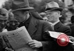 Image of newspaper Kolnischer Kurier Cologne Germany, 1945, second 50 stock footage video 65675056421