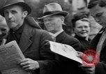 Image of newspaper Kolnischer Kurier Cologne Germany, 1945, second 52 stock footage video 65675056421
