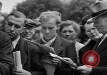 Image of newspaper Kolnischer Kurier Cologne Germany, 1945, second 57 stock footage video 65675056421