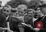 Image of newspaper Kolnischer Kurier Cologne Germany, 1945, second 60 stock footage video 65675056421