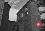 Image of partially demolished large building Cologne Germany, 1945, second 22 stock footage video 65675056423