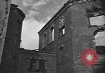 Image of partially demolished large building Cologne Germany, 1945, second 23 stock footage video 65675056423